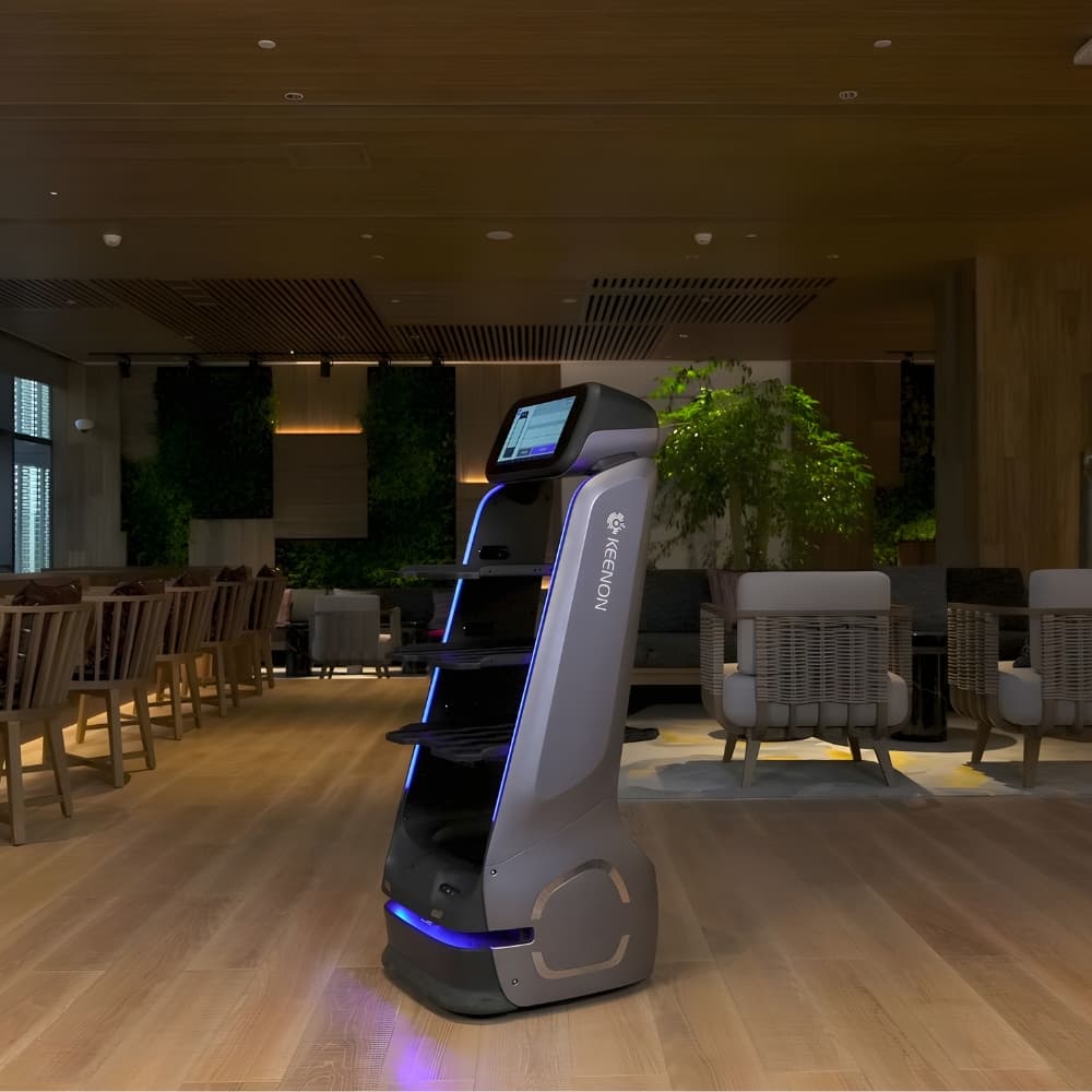 T9 Pro in a hotel lounge